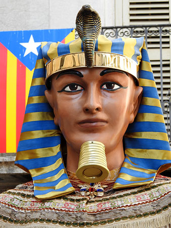 El gegant Faraó de Lleida