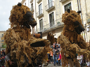 Festes de Primavera de Girona 2024. Espectacle 'Óssos del Pirineu'