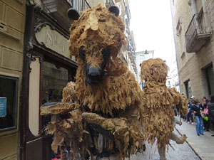 Festes de Primavera de Girona 2024. Espectacle 'Óssos del Pirineu'