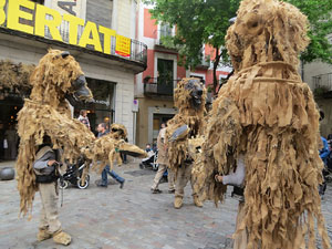 Festes de Primavera de Girona 2024. Espectacle 'Óssos del Pirineu'