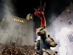 Fires de Sant Narcís 2023. Drakofarra amb Fal·lera Gironina