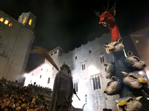 Fires de Sant Narcís 2023. Drakofarra amb Fal·lera Gironina