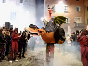 Fires de Sant Narcís 2023. Drakofarra amb Fal·lera Gironina