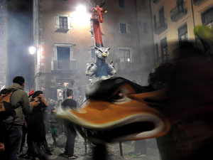 Fires de Sant Narcís 2023. Drakofarra amb Fal·lera Gironina