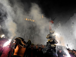 Fires de Sant Narcís 2024. Drakofarra amb Fal·lera Gironina