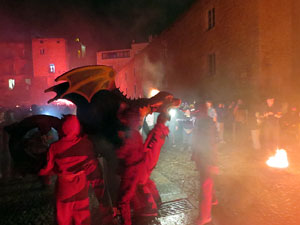 Fires de Sant Narcís 2024. Correfoc amb els Diables de l'Onyar