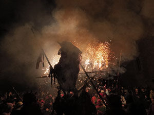 Fires de Sant Narcís 2024. Correfoc amb els Diables de l'Onyar