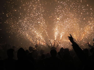 Fires de Sant Narcís 2024. Correfoc amb els Diables de l'Onyar
