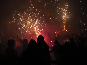 Fires de Sant Narcís 2024. Correfoc amb els Diables de l'Onyar