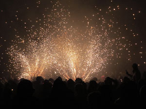 Fires de Sant Narcís 2024. Correfoc amb els Diables de l'Onyar