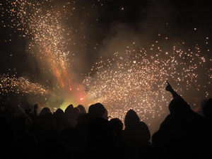 Fires de Sant Narcís 2024. Correfoc amb els Diables de l'Onyar