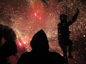 Fires de Sant Narcís 2024. Correfoc amb els Diables de l'Onyar
