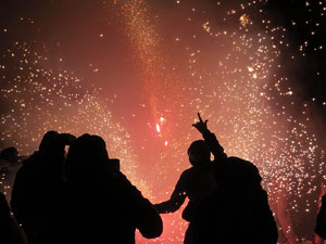 Fires de Sant Narcís 2024. Correfoc amb els Diables de l'Onyar