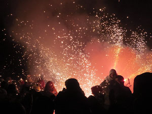 Fires de Sant Narcís 2024. Correfoc amb els Diables de l'Onyar