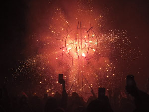 Fires de Sant Narcís 2024. Correfoc amb els Diables de l'Onyar