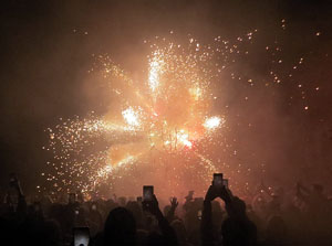 Fires de Sant Narcís 2024. Correfoc amb els Diables de l'Onyar