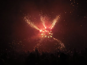 Fires de Sant Narcís 2024. Correfoc amb els Diables de l'Onyar