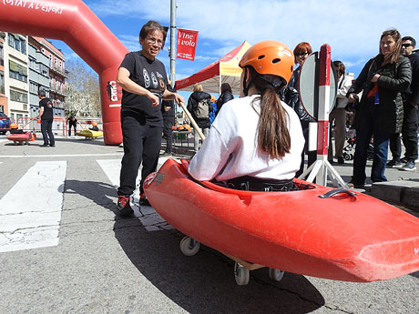 XII Jornada de l'Esport Femení 2024 a la plaça Salvador Espriu i la de Francesc Calvet i Rubalcaba