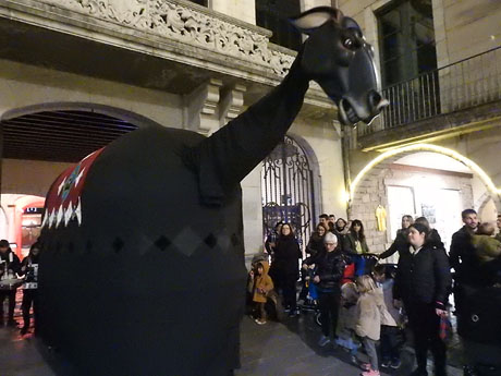 Nadal 2023 a Girona. Pastorets de la Mula Baba