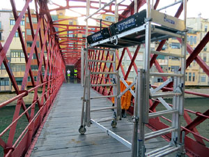 Pintat del pont de les Peixateries Velles