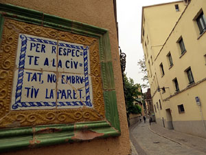 El carrer del Portal Nou