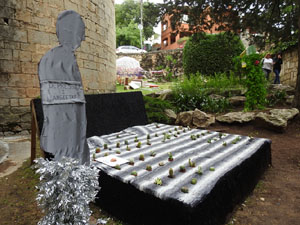 Temps de Flors 2024. Absis de Sant Pere de Galligants