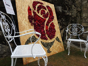 Temps de Flors 2024. Absis de Sant Pere de Galligants