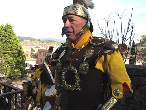 Ramon Boix a la celebraci&oacute; dels 75 anys dels Manaies de Girona. 2014