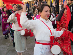 Celebraci&oacute; de l'any nou xin&egrave;s, el 4723, any de la Serp, a Girona