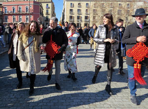 Celebraci&oacute; de l'any nou xin&egrave;s, el 4723, any de la Serp, a Girona