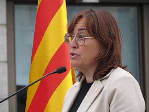 Diada Nacional 2025. Acte institucional a la plaça Catalunya, amb parlaments de Lluc Salellas, Miquel Noguer i Sílvia Paneque