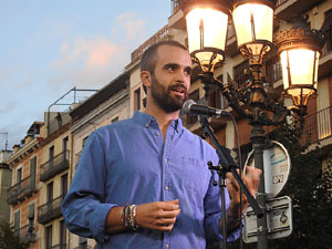 Diada Nacional 2025. Homenatge floral a Carles Rahola a la Rambla de la Llibertat