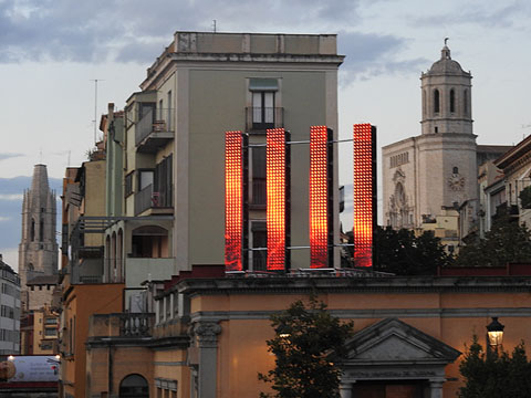 L'obra entre la Catedral i San Feliu