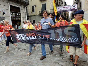 Diada Nacional 2025. Manifestaci&oacute; unit&agrave;ria per la Independ&egrave;ncia