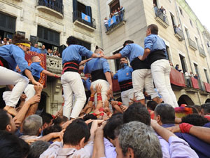 Fires de Sant Narcís 2024. Diada castellera amb Marrecs de salt, Minyons de Terrassa i Capgrossos de Mataró