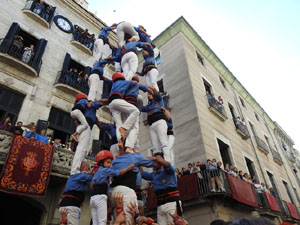 Fires de Sant Narcís 2024. Diada castellera amb Marrecs de salt, Minyons de Terrassa i Capgrossos de Mataró