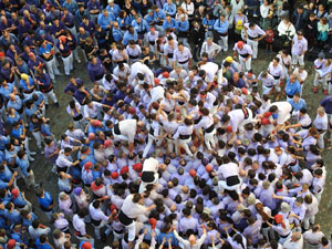 Fires de Sant Narcís 2024. Diada castellera amb Marrecs de salt, Minyons de Terrassa i Capgrossos de Mataró