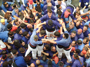 Fires de Sant Narcís 2024. Diada castellera amb Marrecs de salt, Minyons de Terrassa i Capgrossos de Mataró
