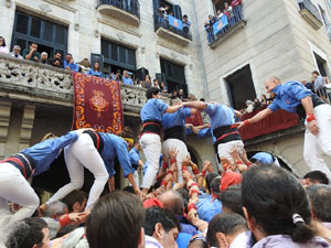 Fires de Sant Narcís 2024. Diada castellera amb Marrecs de salt, Minyons de Terrassa i Capgrossos de Mataró