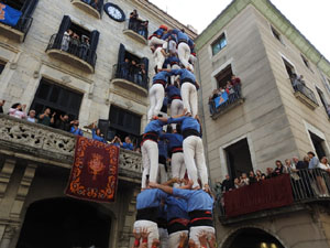 Fires de Sant Narcís 2024. Diada castellera amb Marrecs de salt, Minyons de Terrassa i Capgrossos de Mataró