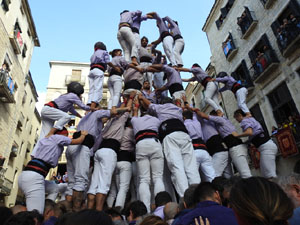 Fires de Sant Narcís 2024. Diada castellera amb Marrecs de salt, Minyons de Terrassa i Capgrossos de Mataró