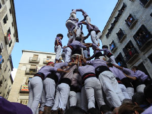 Fires de Sant Narcís 2024. Diada castellera amb Marrecs de salt, Minyons de Terrassa i Capgrossos de Mataró