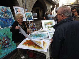 Fires de Sant Narcís 2024. Fira-mercat d'alimentació, artesania, dibuix i pintura
