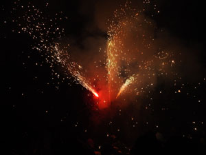 Fires de Sant Narcís 2024. Correfoc amb els Trons de l'Onyar