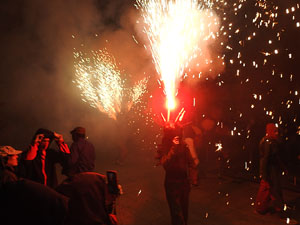 Fires de Sant Narcís 2024. Correfoc amb els Trons de l'Onyar