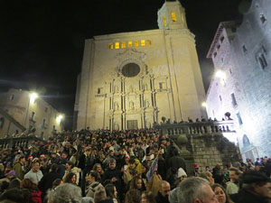Nadal 2024 a Girona. Campanades de Cap d'Any a la Catedral de Girona
