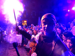 Nadal 2024 a Girona. Arribada del mag Naj-Mandin