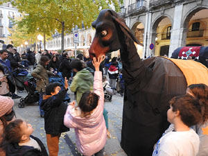 Nadal 2024 a Girona. Inauguració del pessebre de l'Ajuntament