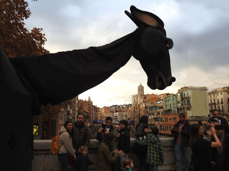 Nadal 2024. Inauguració del pessebre de l'Ajuntament, organitzada per l'Associació de Pessebristes de Girona