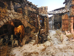 Nadal 2024 a Girona. Exposició de pessebres a la Carbonera, organitzada per l'Associació de Pessebristes